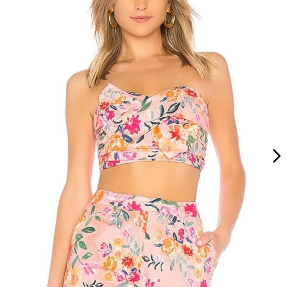 Lovers + Friends Floral Crop Top